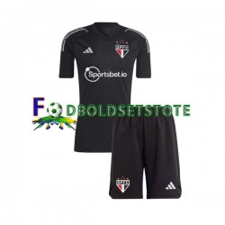 Sao Paulo Trøje Målmand Hjemmebane 2023-2024 Kort ærmer ,Børn Fodboldsæt