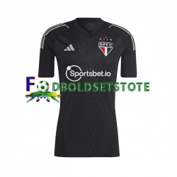 Sao Paulo Trøje Målmand Hjemmebane 2023-2024 Kort ærmer ,Mænd