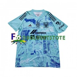 Tigres UANL Trøje Earth Day Målmand Hjemmebane 2023-2024 Kort ærmer ,Mænd