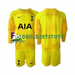 Tottenham Hotspur Trøje Målmand Hjemmebane 2022-2023 Lange ærmer ,Børn Fodboldsæt