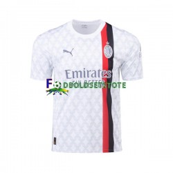 AC Milan Trøje Udebane 2023-2024 Kort ærmer ,Mænd