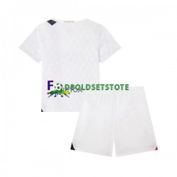 AC Milan Trøje Udebane 2023-2024 Kort ærmer ,Børn Fodboldsæt