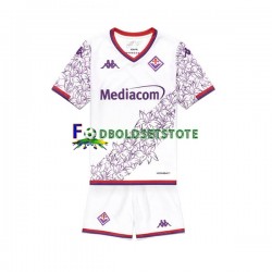 Fiorentina Trøje Udebane 2023-2024 Kort ærmer ,Børn Fodboldsæt