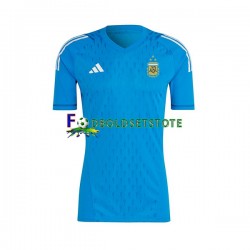 Argentina Trøje Målmand 3. Valg 2023 Kort ærmer ,Mænd