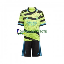 Arsenal Trøje Udebane 2023-2024 Kort ærmer ,Børn Fodboldsæt