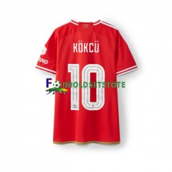 Benfica Trøje Orkun Kokcu 10 Hjemmebane 2023-2024 Kort ærmer ,Mænd