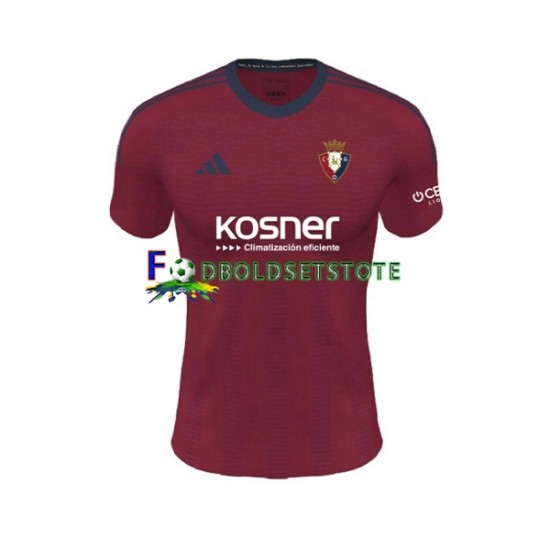 CA Osasuna Trøje Hjemmebane 2023-2024 Kort ærmer ,Mænd CA Osasuna Trøje Hjemmebane 2023-2024 Kort ærmer ,Mænd