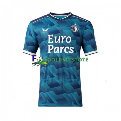 Feyenoord Rotterdam Trøje Udebane 2023-2024 Kort ærmer ,Mænd