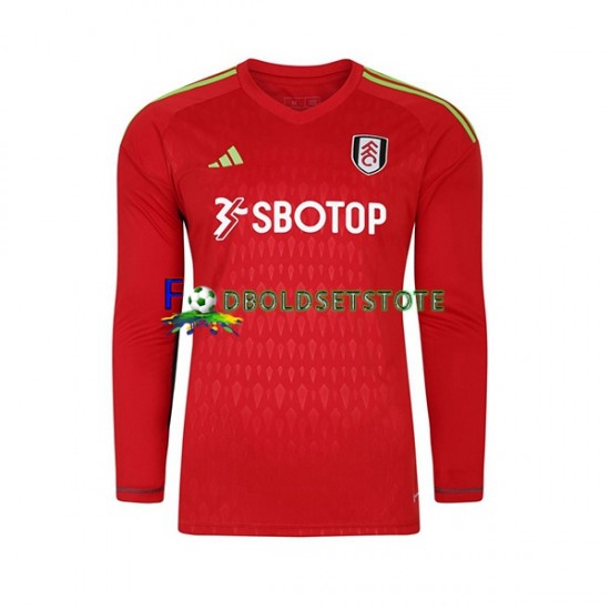 Fulham Trøje Målmand Hjemmebane 2023-2024 Lange ærmer ,Mænd