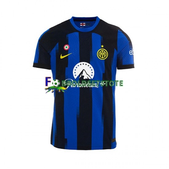Inter Milan Trøje Hjemmebane 2023-2024 Kort ærmer ,Mænd Inter Milan Trøje Hjemmebane 2023-2024 Kort ærmer ,Mænd