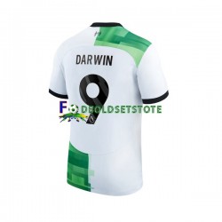 Liverpool Trøje Darwin Nunez 9 Udebane 2023-2024 Kort ærmer ,Mænd