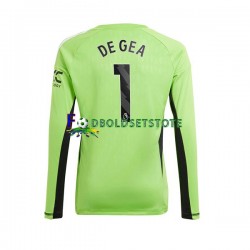 Manchester United Trøje De Gea 1 Målmand Hjemmebane 2023-2024 Lange ærmer ,Mænd