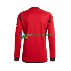 Manchester United Trøje Hjemmebane 2023-2024 Lange ærmer ,Mænd