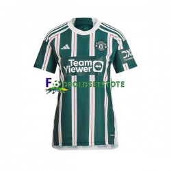 Manchester United Trøje Udebane 2023-2024 Kort ærmer ,Dame