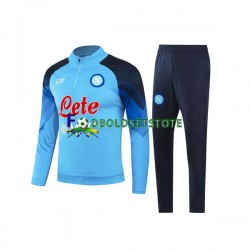 Napoli Blå Sweatshirt Dragt 2023-2024