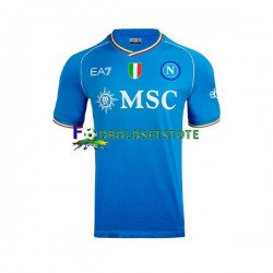 Napoli Trøje OSIMHEN 9 Hjemmebane 2023-2024 Kort ærmer ,Mænd