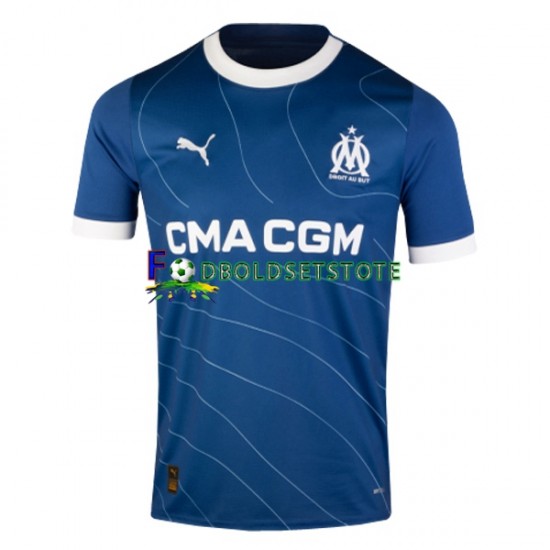 Olympique de Marseille Trøje Udebane 2023-2024 Kort ærmer ,Mænd Olympique de Marseille Trøje Udebane 2023-2024 Kort ærmer ,Mænd