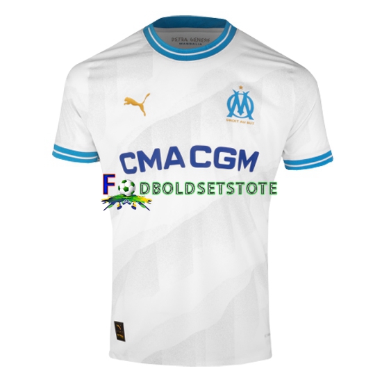 Olympique de Marseille Trøje Hjemmebane 2023-2024 Kort ærmer ,Mænd Olympique de Marseille Trøje Hjemmebane 2023-2024 Kort ærmer ,Mænd