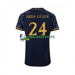 Real Madrid Trøje Arda Guler 24 Udebane 2023-2024 Kort ærmer ,Mænd