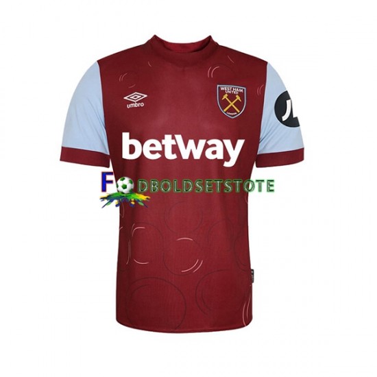 West Ham United Trøje Hjemmebane 2023-2024 Kort ærmer ,Mænd West Ham United Trøje Hjemmebane 2023-2024 Kort ærmer ,Mænd