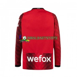 AC Milan Trøje Hjemmebane 2023-2024 Lange ærmer ,Mænd