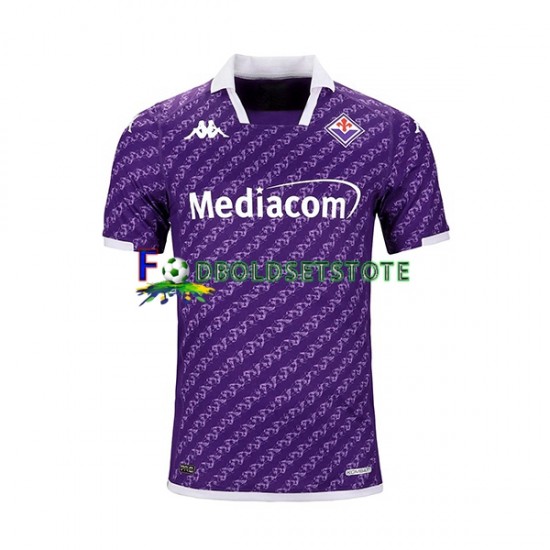 Fiorentina Trøje Hjemmebane 2023-2024 Kort ærmer ,Mænd