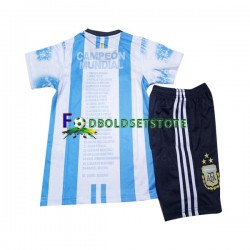 Argentina Trøje All Stars Hjemmebane 2023 Kort ærmer ,Børn Fodboldsæt