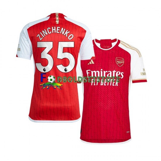 Arsenal Trøje Oleksandr Zinchenko 35 Hjemmebane 2023-2024 Kort ærmer ,Mænd Arsenal Trøje Oleksandr Zinchenko 35 Hjemmebane 2023-2024 Kort ærmer ,Mænd
