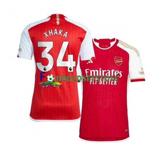 Arsenal Trøje Xhaka 34 Hjemmebane 2023-2024 Kort ærmer ,Mænd Arsenal Trøje Xhaka 34 Hjemmebane 2023-2024 Kort ærmer ,Mænd