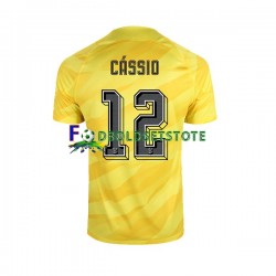 Corinthians Trøje Cassio 12 Målmand Udebane 2023-2024 Kort ærmer ,Mænd