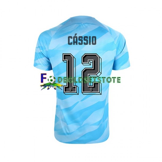 Corinthians Trøje Cassio 12 Målmand Hjemmebane 2023-2024 Kort ærmer ,Mænd