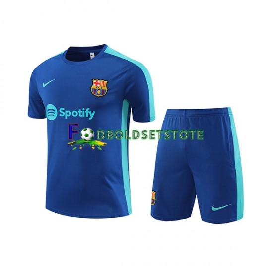FC Barcelona Blå Træningstrøje og shorts 2023-2024