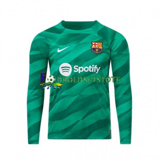 FC Barcelona Trøje Målmand Hjemmebane 2023-2024 Lange ærmer ,Mænd FC Barcelona Trøje Målmand Hjemmebane 2023-2024 Lange ærmer ,Mænd