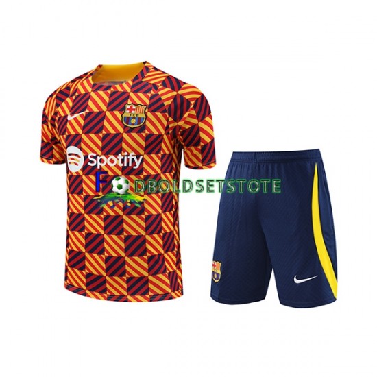 FC Barcelona Gul Træningstrøje og shorts 2023-2024