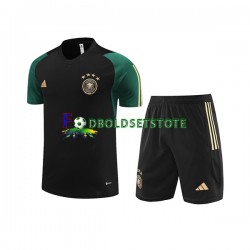 Tyskland Sort Træningstrøje og shorts 2023-2024