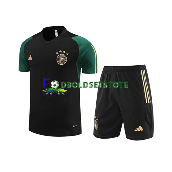 Tyskland Sort Træningstrøje og shorts 2023-2024