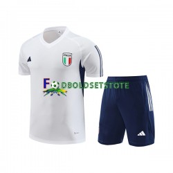 Italien Hvid Træningstrøje og shorts 2023-2024