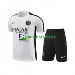 Paris Saint-Germain Hvid Træningstrøje og shorts 2023-2024