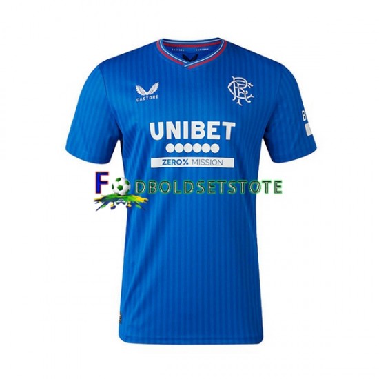 Rangers Trøje Hjemmebane 2023-2024 Kort ærmer ,Mænd Rangers Trøje Hjemmebane 2023-2024 Kort ærmer ,Mænd