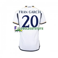 Real Madrid Trøje Fran Garcia 20 Hjemmebane 2023-2024 Kort ærmer ,Mænd