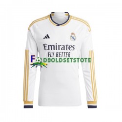 Real Madrid Trøje Hjemmebane 2023-2024 Lange ærmer ,Mænd