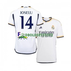 Real Madrid Trøje JOSELU 14 Hjemmebane 2023-2024 Kort ærmer ,Mænd
