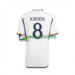 Real Madrid Trøje Kroos 8 Hjemmebane 2023-2024 Kort ærmer ,Mænd