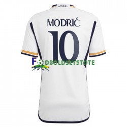Real Madrid Trøje Modrić 10 Hjemmebane 2023-2024 Kort ærmer ,Mænd