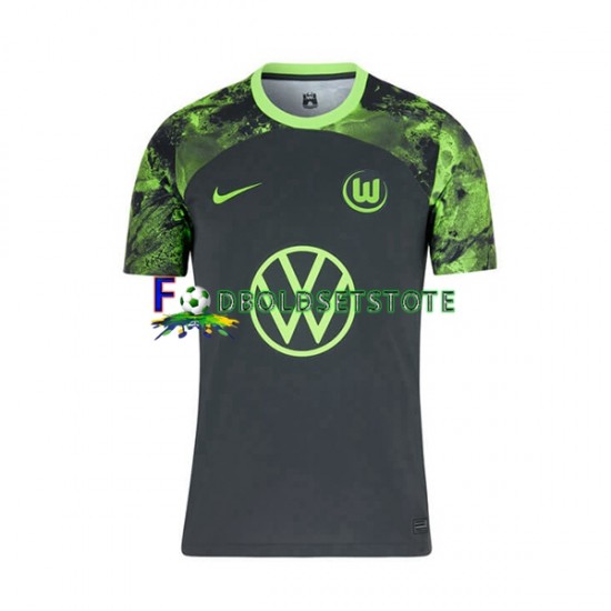 VfL Wolfsburg Trøje Udebane 2023-2024 Kort ærmer ,Mænd VfL Wolfsburg Trøje Udebane 2023-2024 Kort ærmer ,Mænd