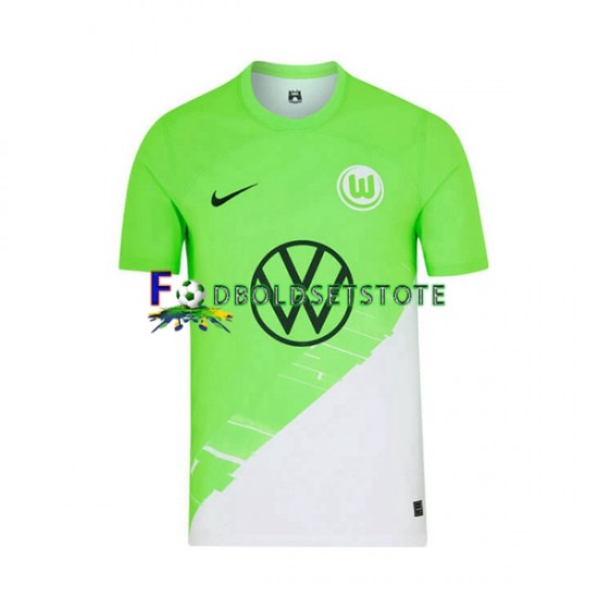 VfL Wolfsburg Trøje Hjemmebane 2023-2024 Kort ærmer ,Mænd VfL Wolfsburg Trøje Hjemmebane 2023-2024 Kort ærmer ,Mænd
