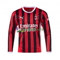 AC Milan Trøje Hjemmebane 2024-2025 Lange ærmer ,Mænd