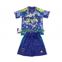 AFC Ajax Trøje Udebane 2024-2025 Kort ærmer ,Børn Fodboldsæt