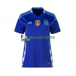 Argentina Trøje Udebane 2024 Kort ærmer ,Dame