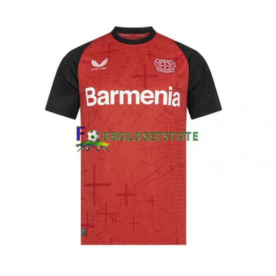 Bayer 04 Leverkusen Trøje Hjemmebane 2024-2025 Kort ærmer ,Mænd Bayer 04 Leverkusen Trøje Hjemmebane 2024-2025 Kort ærmer ,Mænd